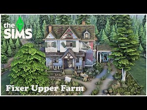 Fixer Upper Farm || The Sims4: Speed Build