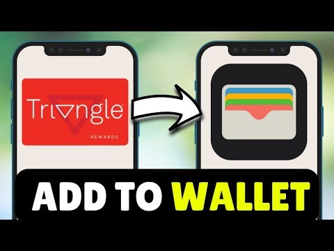How To Add Triangle Rewards Card To Apple Wallet (2025) - Full Guide