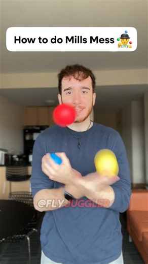 Bennett Santora on Instagram: "How to do Mills Mess #juggling"