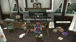 Snow-White Vulpix in the Snow Request Guide - Pokémon Legends: Arceus