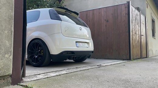 Fiat Grande Punto Modified Exhaust Sound | Cold Start | Tuning Showcase