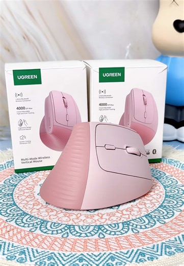 Ergonomic Ugreen Vertical Mouse for Comfortable Work