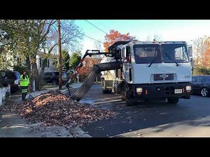 Arlington County Leaf Vacuum Truck (Fall 2022)