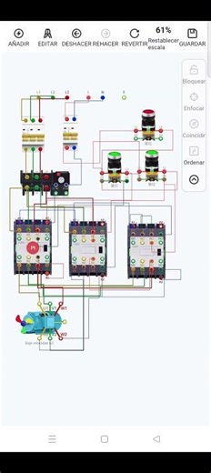 High speed and low-speed motor control circuits.#Electrician #CircuitDiagram#CircuitWiringSimulator