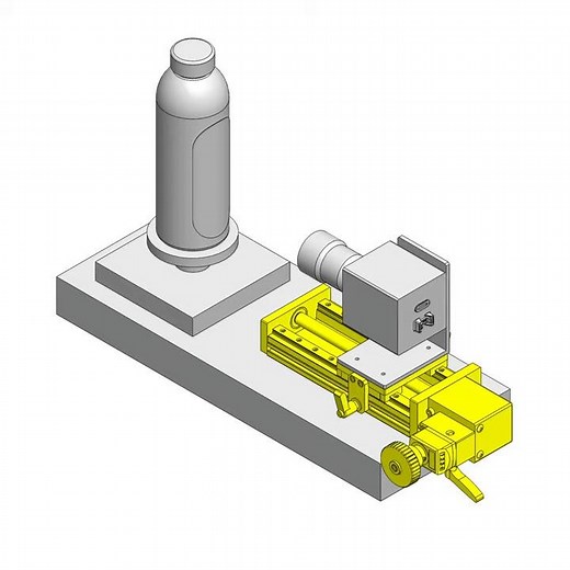 【パラメトリックユニット版手動ユニット活用事例】検査装置内のカメラ位置調整