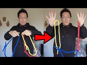 Linking Rope Magic | Tied Ropes Link While Still in Circles (Tutorial)