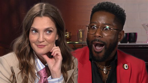 Drew Barrymore and Nate Burleson interview each other as 'Hollywood Squares' returns for season 2, Wednesdays at 8 p.m. ET/PT on CBS. | Entertainment Tonight