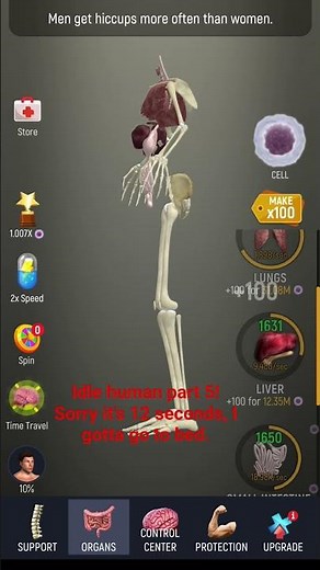 Idle human walkthrough
