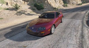 GTA 5 Unmarked 1998 Toyota Supra Mod - GTAinside.com