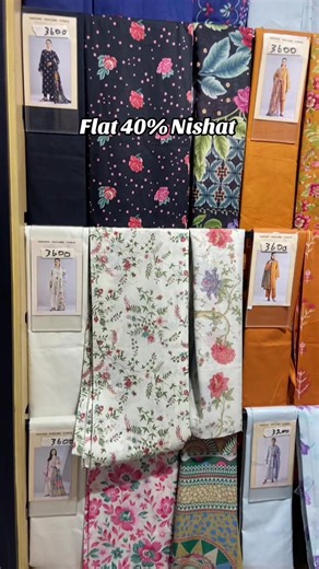 Nishat Summer Unstitched Collection — Flat 40% Off