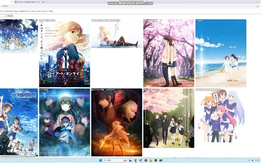 简单的动漫查阅Web应用(C#实现)