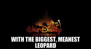 with the biggest, meanest leopard