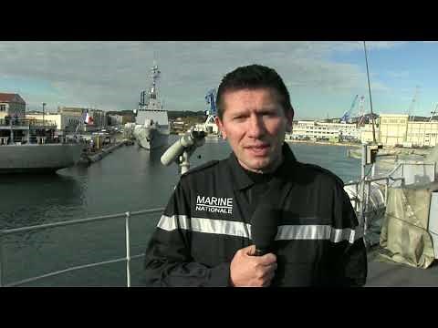 Embarquement à bord du patrouilleur "Commandant-Bouan"