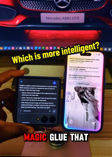 Blockchain Explained for Kids: Samsung vs Apple Analysis