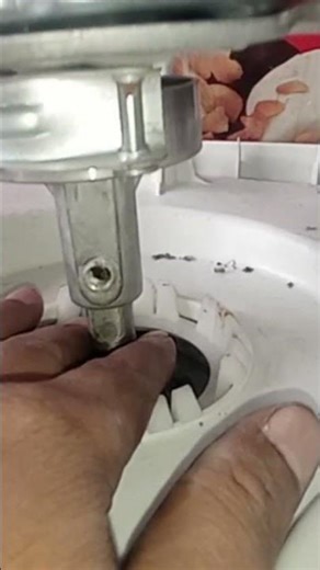 semi automatic washing machine spin motor and Pulley setting