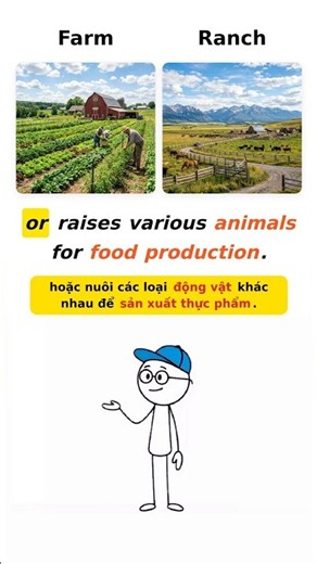 farm vs ranch #ielts #ieltsvocabulary #english #englishvocabulary #englishlearning