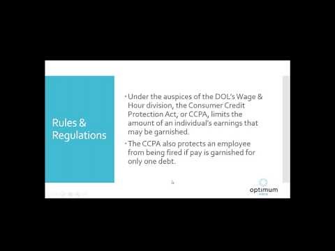 Best Practices for Garnishment Processing