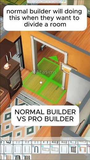 ROOM HACK you must know #sims4hacks #sims4ideas