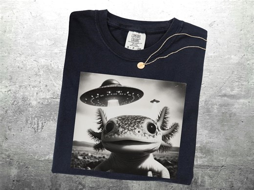 Funny Axolotl Shirt, Axolotl Lover Gift, Womens, Mens, Comfort Colors T-shirt - Etsy