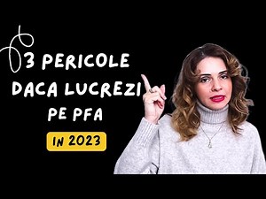 3 DANGERS IF YOU WORK ON PFA 2023