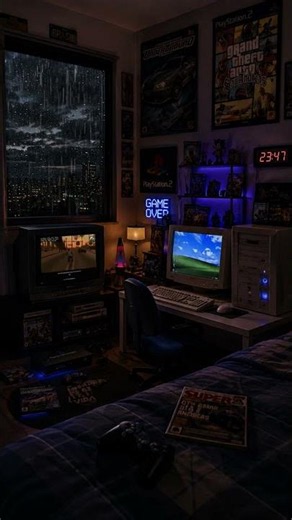 Late Night Gaming 2000s 🌙 Retro LoFi Beats