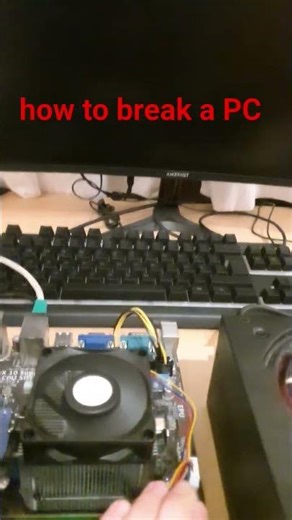 how to break a PC
