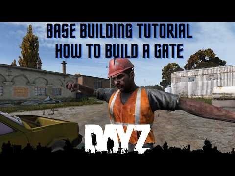 DayZ How to build a gate on official - Tutorial #dayz
