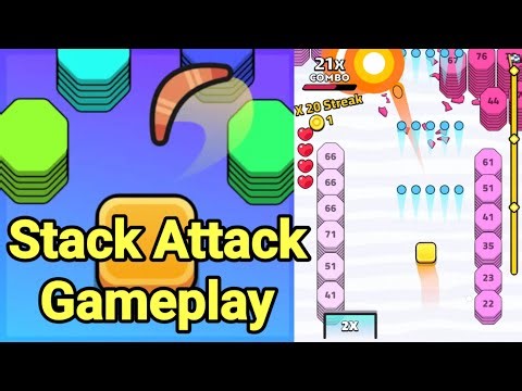 Stack Attack Game Gameplay