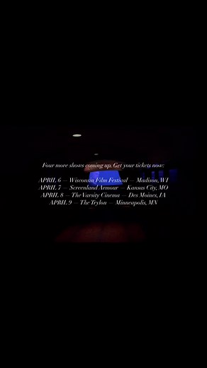 2.4K views · 26 reactions | Four more shows coming up. Get your tickets now: APRIL 6 — Wisconsin Film Festival — Madison, WI APRIL 7 — Screenland Armour — Kansas City, MO APRIL 8 — The Varsity Cinema — Des Moines, IA APRIL 9 — The Trylon — Minneapolis, MN | Local H | Facebook