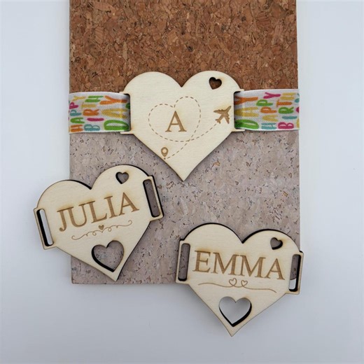 Book Gift Tag Laser Cut File | Personalized Heart Bookmark | Svg Dxf Ai Pdf | Laser Cutter File Bundle - Etsy