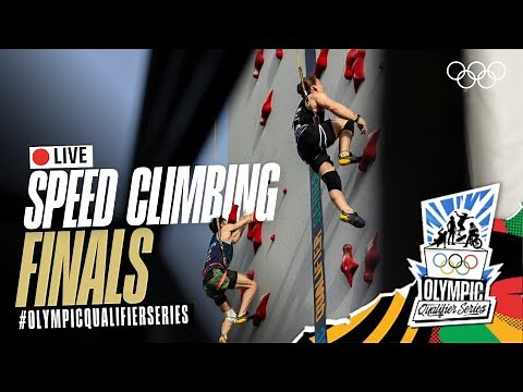 🔴 LIVE Speed Climbing: Women’s & Men's Finals! | #OlympicQualifierSeries