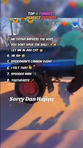 Top 8 Funniest Perfect Cut-Offs That Will Leave You Hanging 😂 #shorts