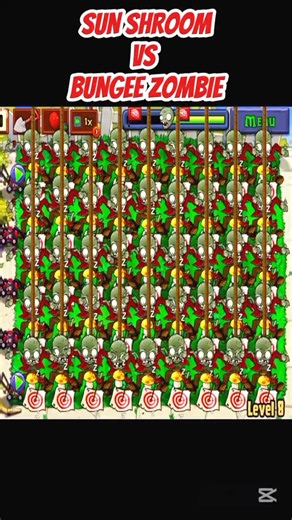 *SUN SHROOM VS BUNGEE ZOMBIE*#shorts #short #pvz #youtubeshorts #shortvideo #pvzfusion #gaming