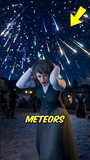 This Man Witnessed the Night the Stars Seemed to Fall 😱