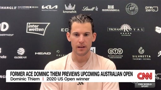 Former ace Dominic Thiem previews upcoming Australian Open