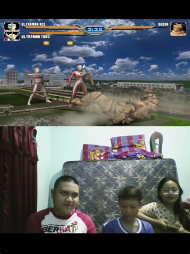 Ultraman Taro X Ultraman Ace VS Gudon Easy Difficulty Tag Team Mode. UFE3 Remastered by Toku555 and ShanonReiss Gameplay by Billy Aven and Noel Cats @Noel Cats. #UltramanFightingEvolution3 #ウルトラマン #Toku913Gaming