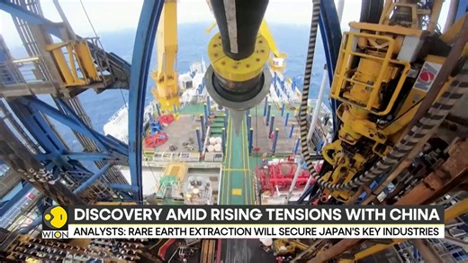 Japan finds rare earth in deep-sea mission; discovery amid rising tensions with China