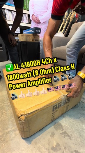 AL 41800H Class H Power Amplifier Review and Features