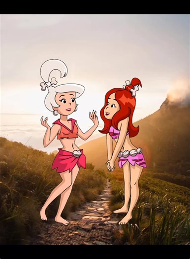 Pebbles Flintstone X Judg Jetson.