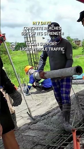 Time Line of Concrete Curing