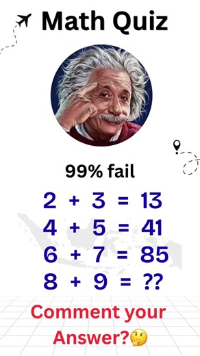Math Brain test 🧠 #iqtest #braintest #triviatricks #dailyquiz #maths