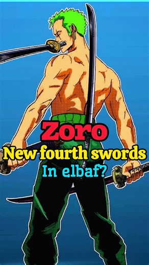 Zoro’s New Giant-Slaying Sword in Elbaf! 🗡️ (One Piece Theory )#onepiece #zoro #shorts