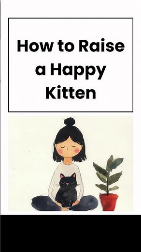 How to Raise a Happy Kitten