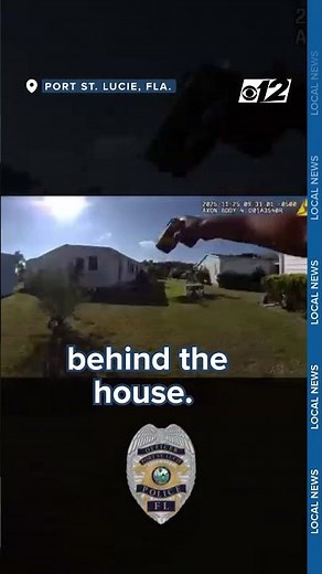 BODYCAM: Strong-armed robbery suspect arrested after Port St. Lucie chase