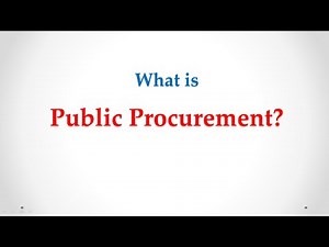 Public Procurement - What is it? #publicprocurement #government #contracting