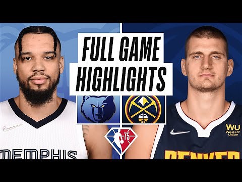GRIZZLIES at NUGGETS | FULL GAME HIGHLIGHTS | April 7, 2022
