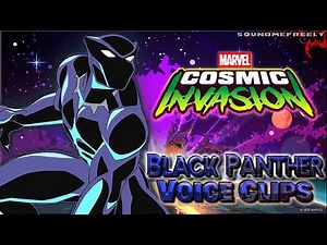 All Black Panther Voice Clips • Marvel Cosmic Invasion • All Voice Lines • 2025 (James C Mathis III)