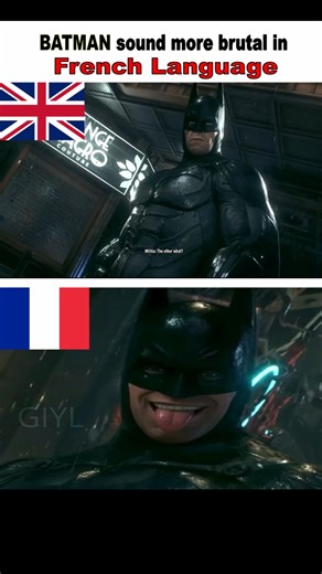 Batman Arkham Knight - French Voice Acting is so good #batman #gaming #joker