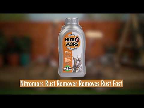 How to use Nitromors Non Hazardous Rust Remover to remove rust fast