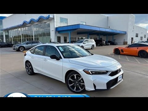 New 2026 Honda Civic Hatchback Hybrid Tomball TX Houston, TX #HTTE001102